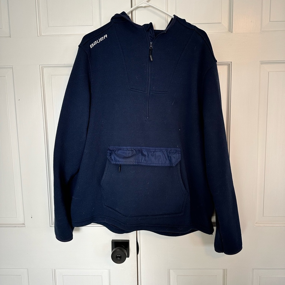 Bauer Navy Blue Hoodie
